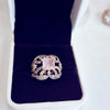 Designer RP Adjustable Rings With crystals and Gem
