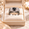 Mehr-e-Mughal – Royal Heritage Statement Ring (Adjustable)