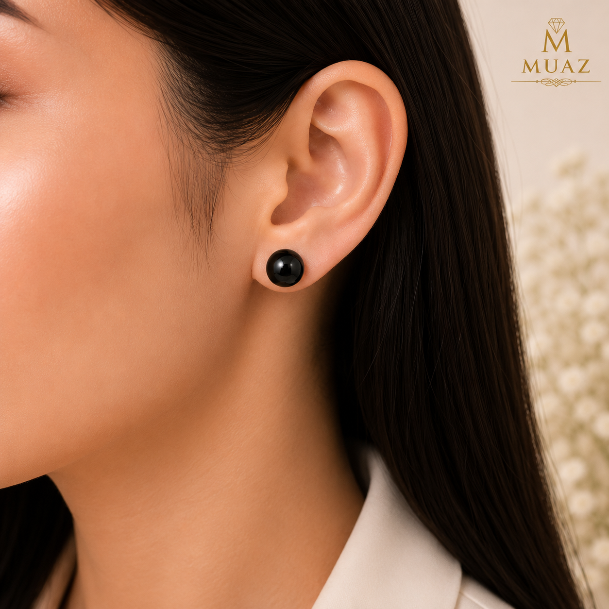 Pearl Stud Earrings