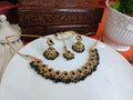 Black Designer Zircon Set