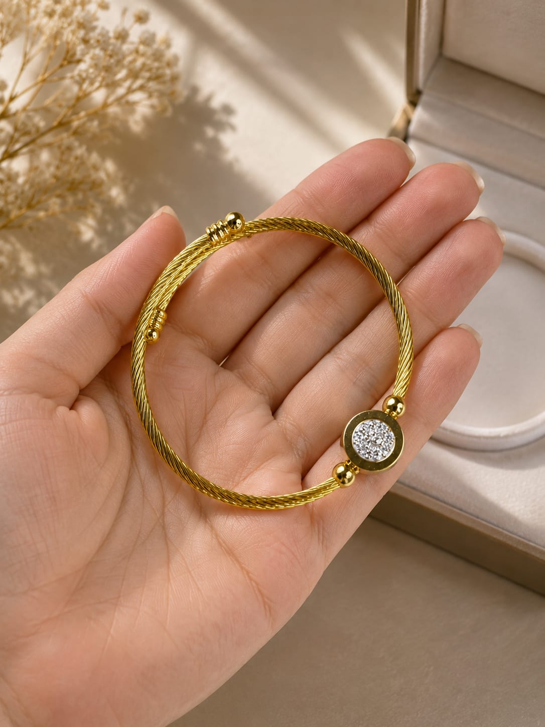 Everyday Elegance Stainless Steel Bangle