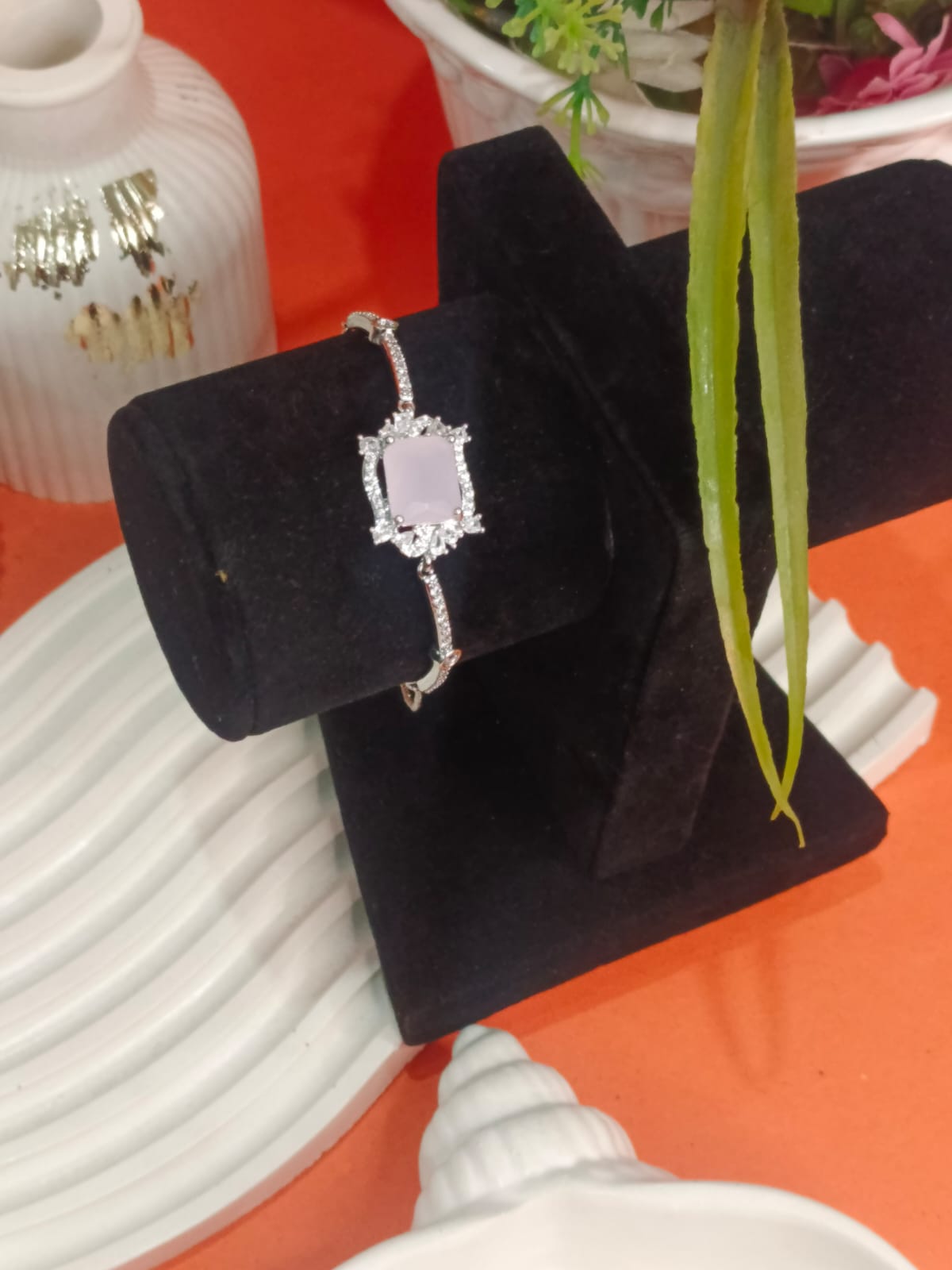 1 Carat Crystal  Stone Luxury Bracelet