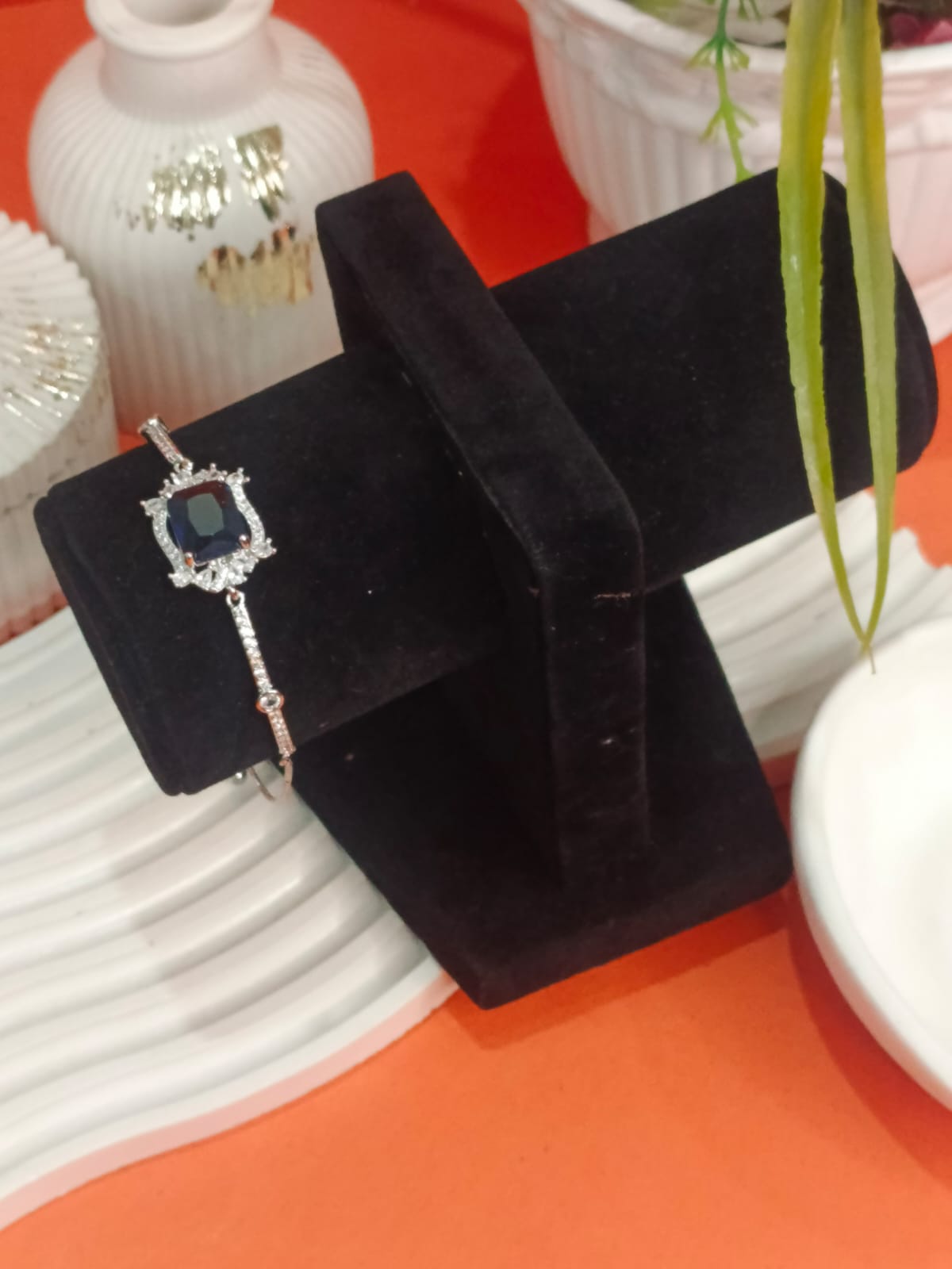 1 Carat Crystal  Stone Luxury Bracelet