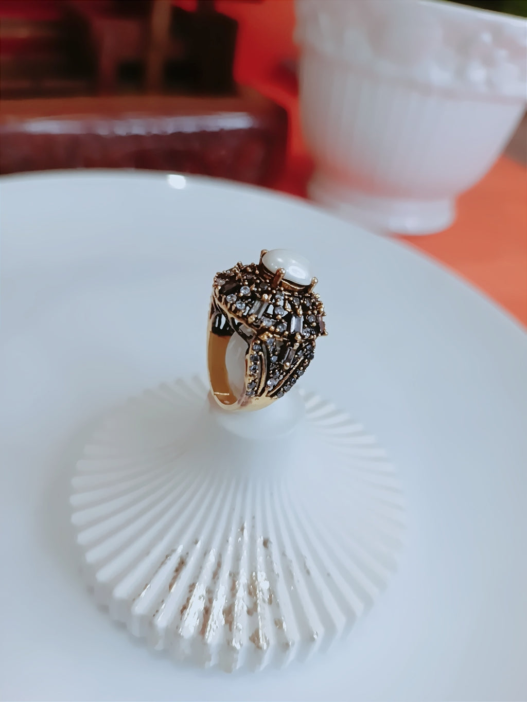 Turkish Jarao & Zircon Ring