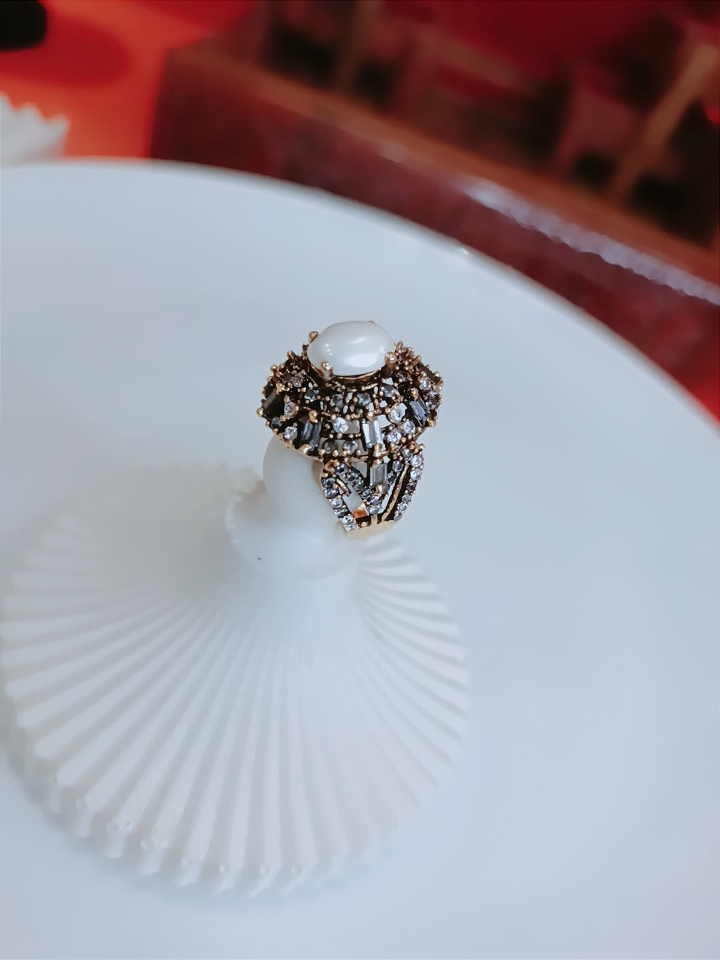 Turkish Jarao & Zircon Ring