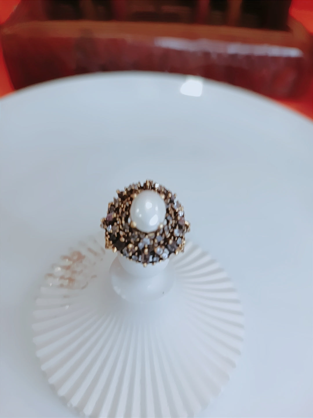Turkish Jarao & Zircon Ring