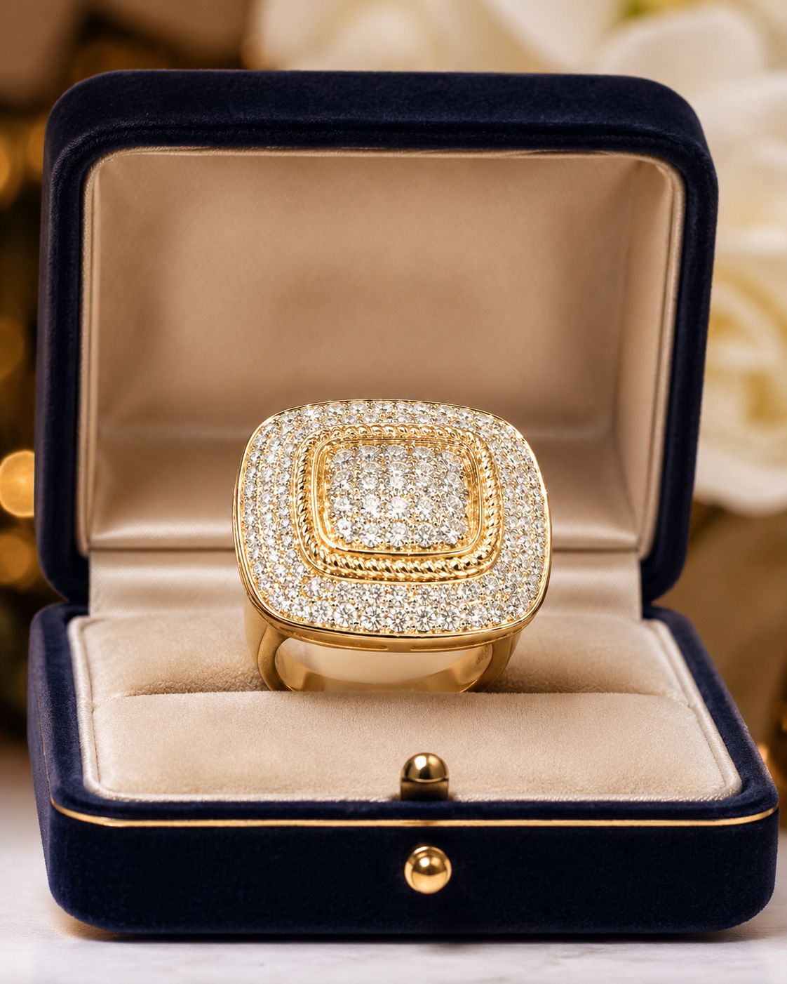 1 Carat adjustable Luxury Rings