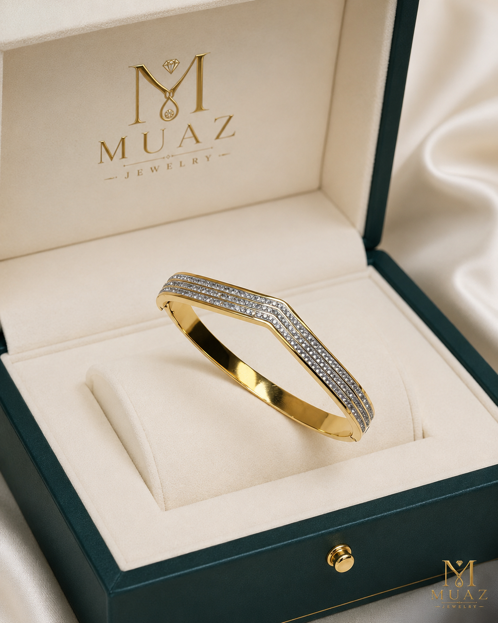 Premium Stainless Steel Handcuff Bracelet