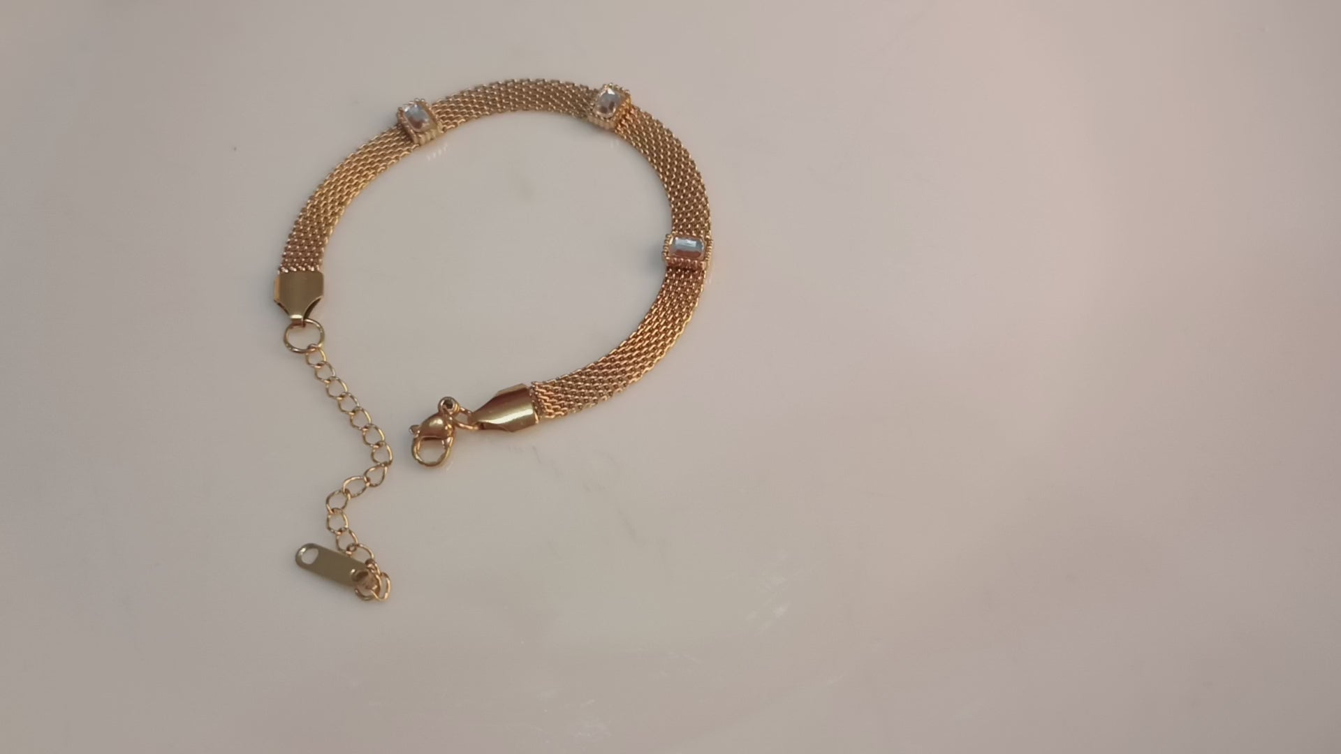 Stainless steel Luxury  Bracelet