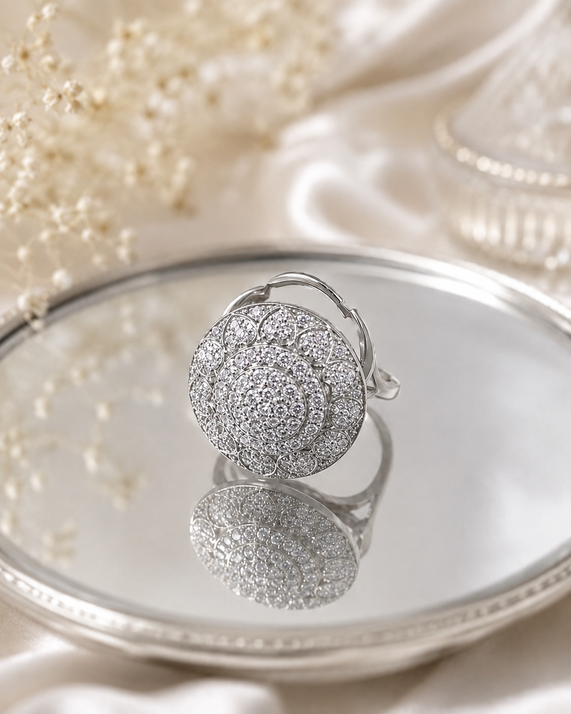 1 Carat adjustable Luxury Rings