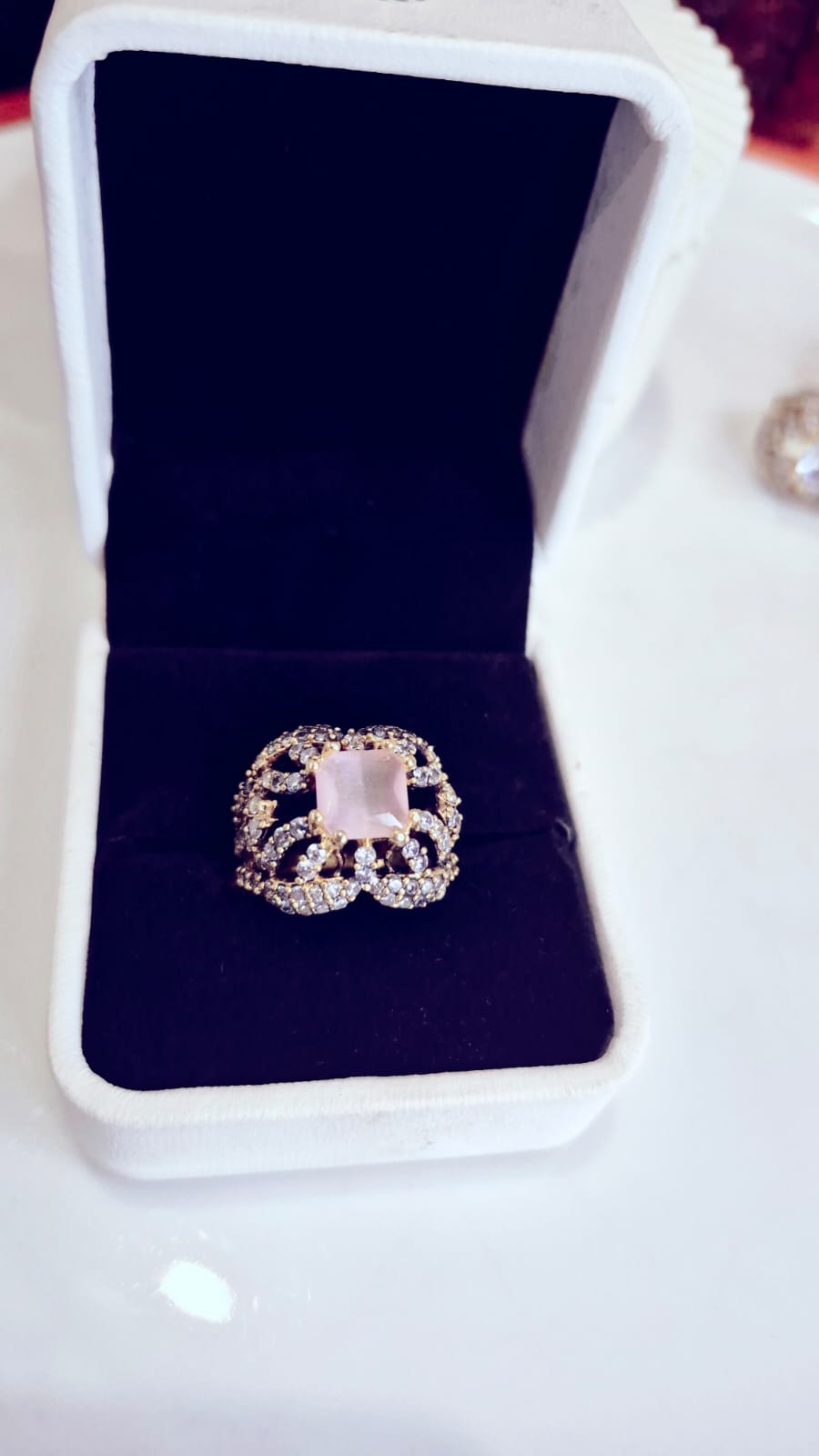 Designer RP Adjustable Rings With crystals and Gem