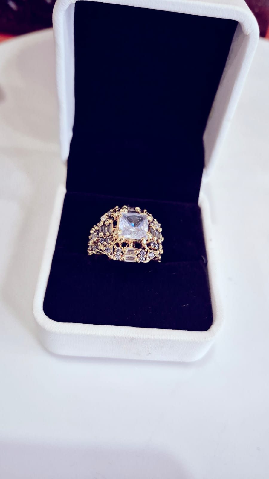 Designer RP Adjustable Rings With Accent Stones and Gem