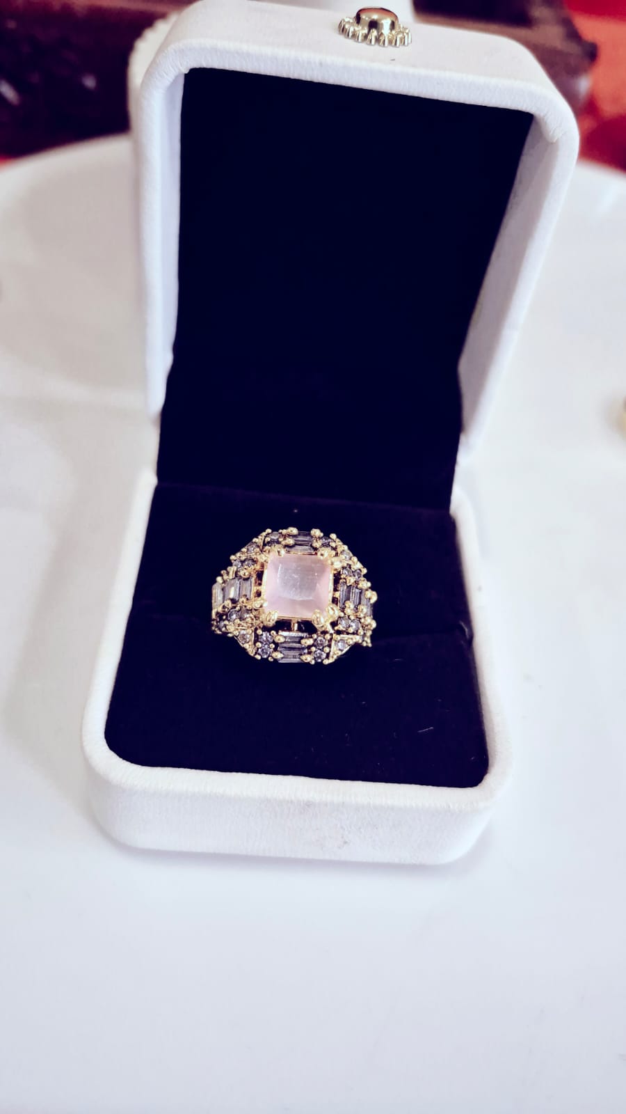 Designer RP Adjustable Rings With Accent Stones and Gem