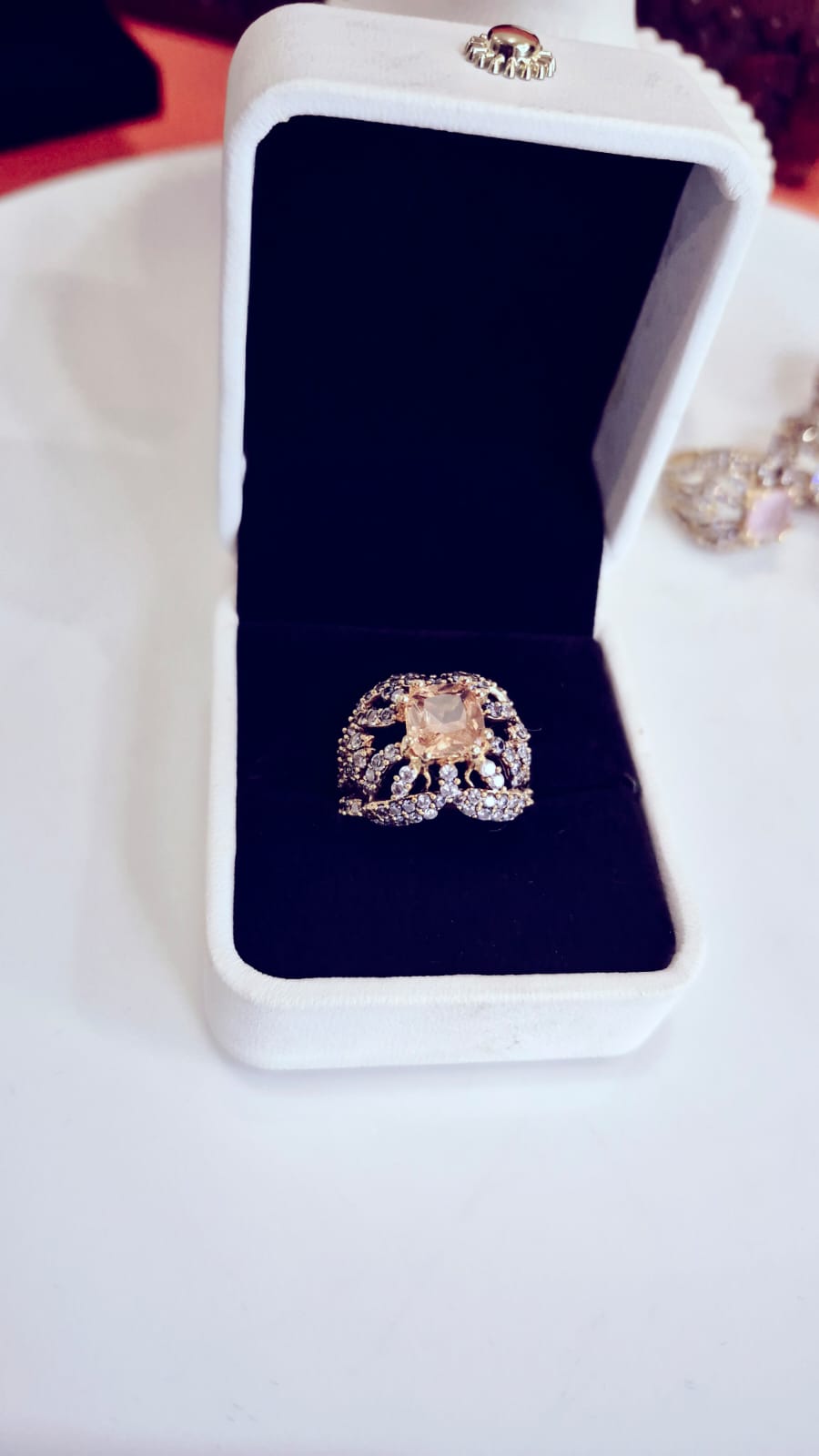 Designer RP Adjustable Rings With crystals and Gem
