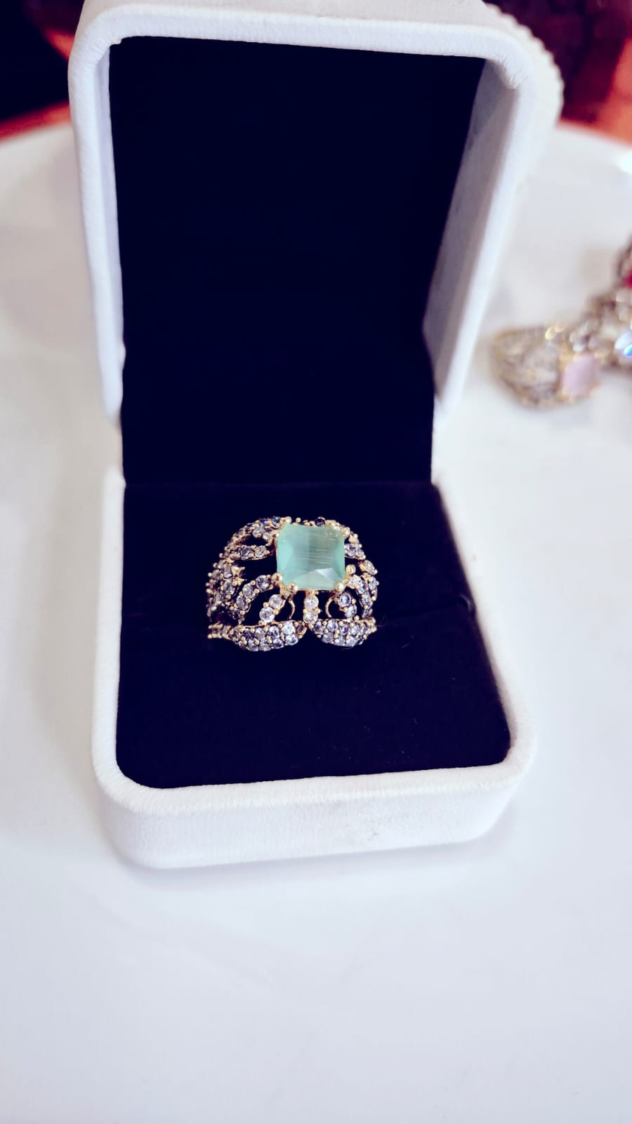 Designer RP Adjustable Rings With crystals and Gem