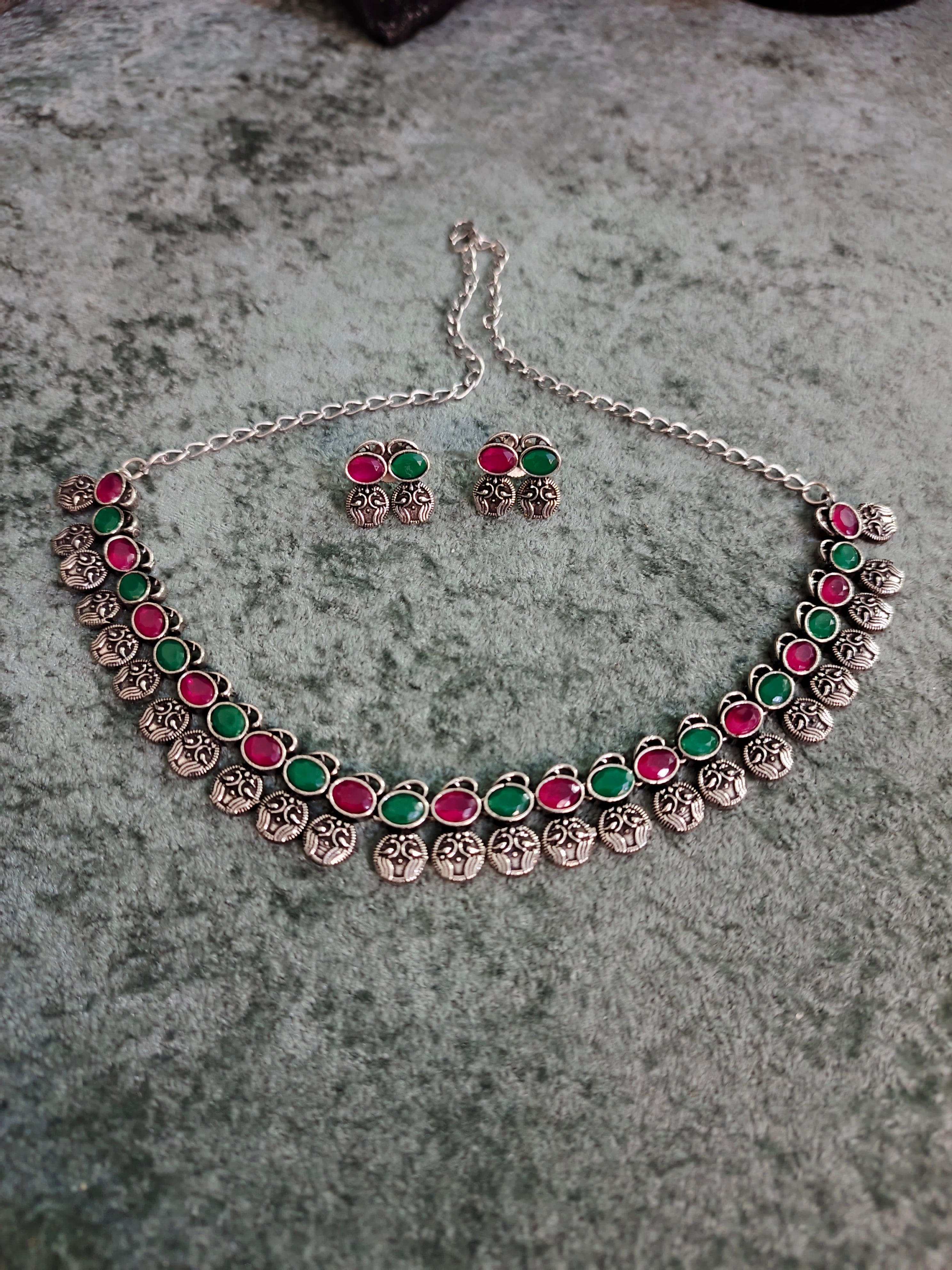 Oxidized Charm Set
