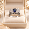 Mehr-e-Mughal – Royal Heritage Statement Ring (Adjustable)