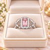 Éclat de Lumière – The Celestial Crystal Ring (Adjustable)
